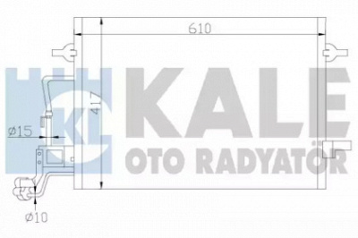 KALE OTO RADYATOR 342920 -  Конденсатор, кондиционер
